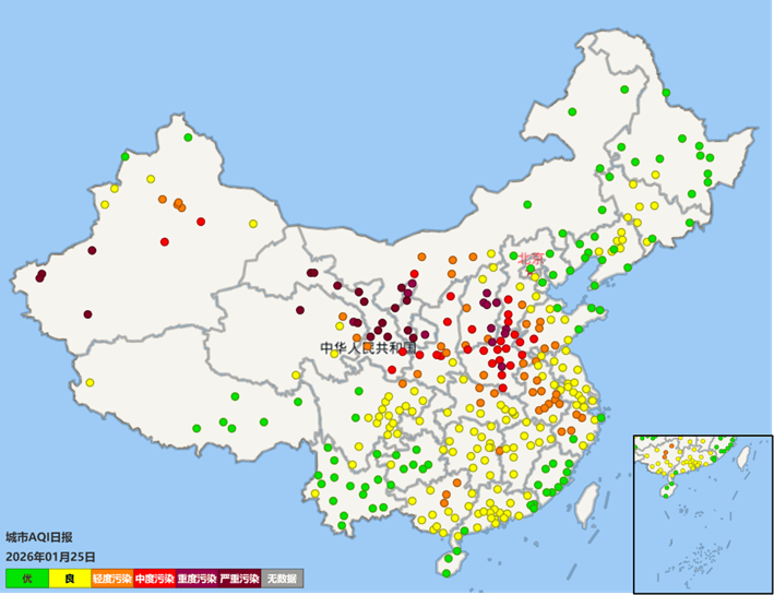 专家解读丨我国中东部污染过程持续发展 80余市启动应急联动